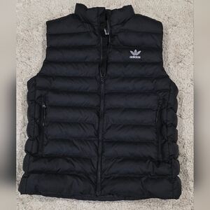 adidas Black Puffer Vest